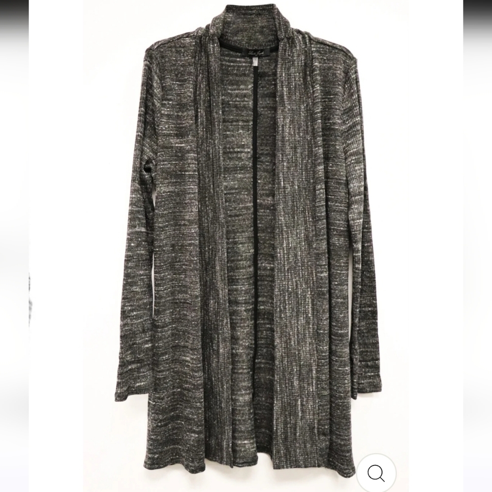 Laila Jayde Ribbed Side Slit Cardigan NWT sz. S